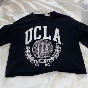 ucla cropped sweatshirt